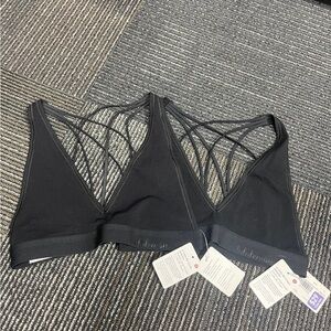 Lululemon A Little Bit Closer Bralette NWT Size Small Set of 2